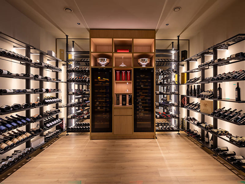 Aménagement de cave