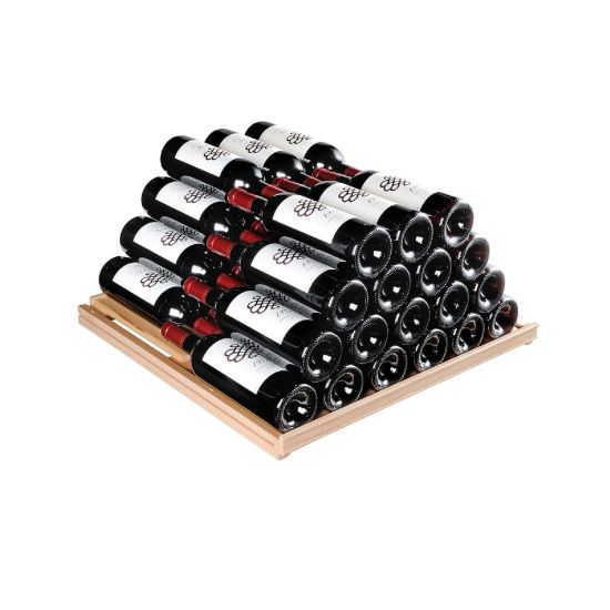Clayette universelle Première en hêtre - Jusqu'à 77 bouteilles Clayette universelle Première en hêtre - Jusqu'à 77 bouteilles
