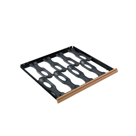 Clayette coulissante Compact façade bois - 8 bouteilles Clayette coulissante Compact façade bois - 8 bouteilles