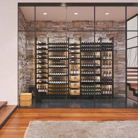Solution d’aménagement modulable pour cave à vin sur-mesure - Modulo-X Solution d’aménagement modulable pour cave à vin sur-mesure - Modulo-X