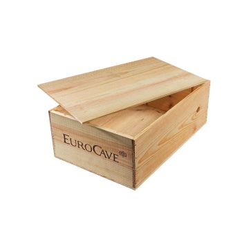Caisse en bois pour le rangement de 12 bouteilles de vin Caisse en bois pour le rangement de 12 bouteilles de vin