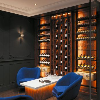 Solution d’aménagement modulable pour cave à vin sur-mesure - Modulo-X Solution d’aménagement modulable pour cave à vin sur-mesure - Modulo-X