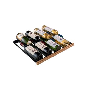 Clayette coulissante Compact façade bois - 8 bouteilles Clayette coulissante Compact façade bois - 8 bouteilles