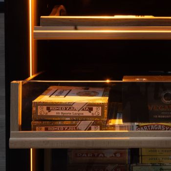 Tiroir de stockage coulissant pour cigares Tiroir de stockage coulissant pour cigares