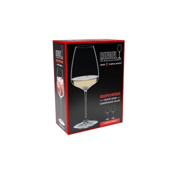 GRAPE@RIEDEL - Coffret de 2 verres à vin blanc / champagne / spritz