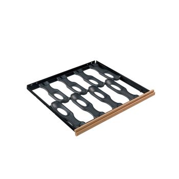 Clayette coulissante Compact façade bois - 8 bouteilles Clayette coulissante Compact façade bois - 8 bouteilles