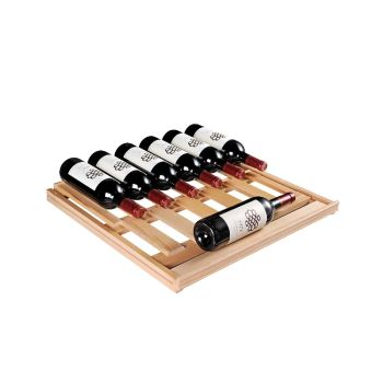 Clayette universelle Première en hêtre - Jusqu'à 77 bouteilles Clayette universelle Première en hêtre - Jusqu'à 77 bouteilles