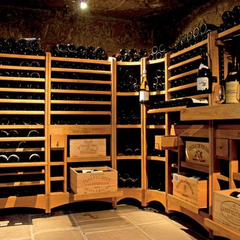 Meuble en chêne massif modulable pour cave à vin sur-mesure - Modulothèque Meuble en chêne massif modulable pour cave à vin sur-mesure - Modulothèque
