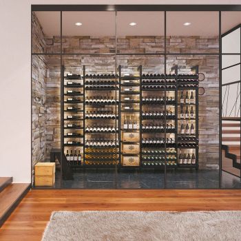 Solution d’aménagement modulable pour cave à vin sur-mesure - Modulo-X Solution d’aménagement modulable pour cave à vin sur-mesure - Modulo-X