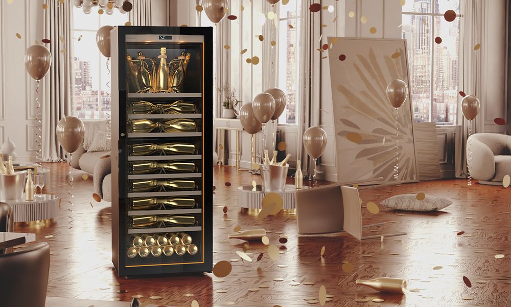 Un écrin pour conserver vos champagnes à parfaite température de service.