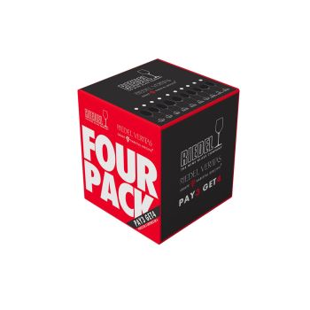 Riedel Veritas - Coffret de 4 verres à vin - Cabernet / Merlot