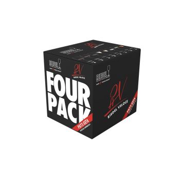 Riedel Veloce - Coffret de 4 verres à vin - Cabernet / Merlot