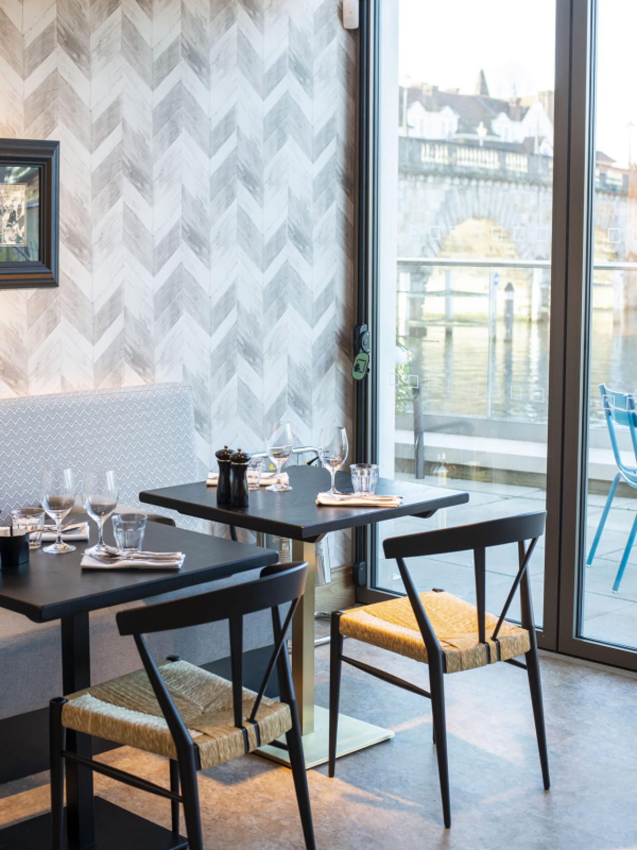 Michel Roux Sr, célèbre chef étoilé, renouvelle sa confiance en EuroCave - Photo : Brasserie Roux at Skindles Michel Roux Sr, célèbre chef étoilé, renouvelle sa confiance en EuroCave - Photo : Brasserie Roux at Skindles