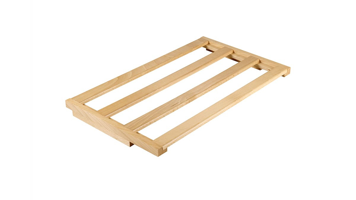 Demi-clayette permettant d'optimiser la capacité de stockage Demi-clayette permettant d'optimiser la capacité de stockage