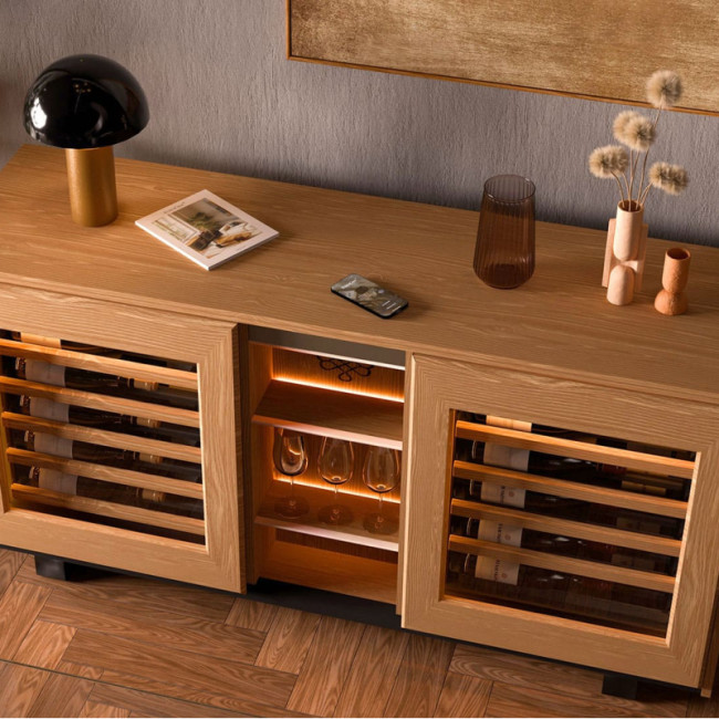 Les dernières tendances des caves à vin : connectivité, design, fonctionnalités, durabilité.