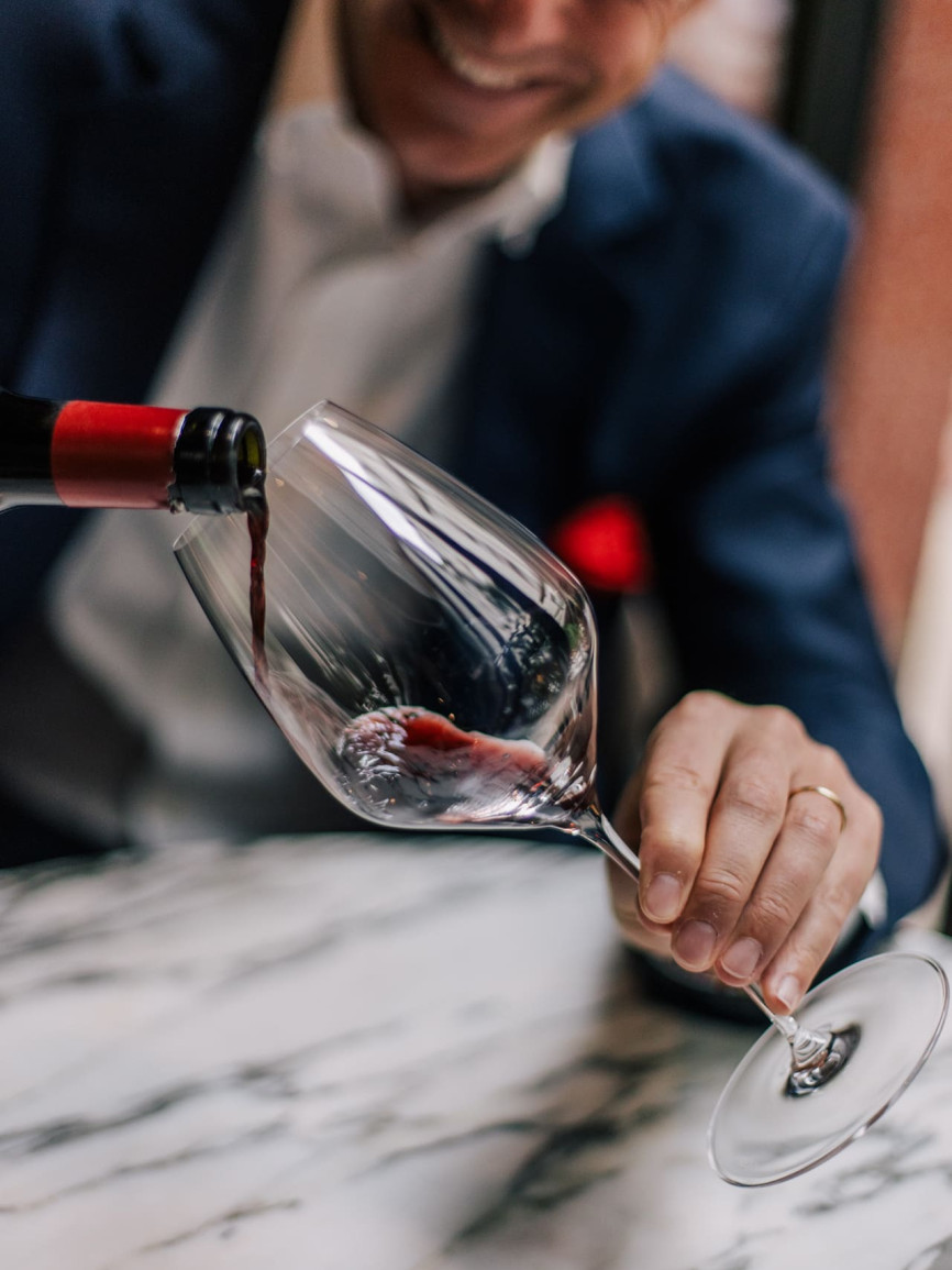 Rencontre avec Maximilian Riedel, PDG de la verrerie Riedel, Autriche Rencontre avec Maximilian Riedel, PDG de la verrerie Riedel, Autriche