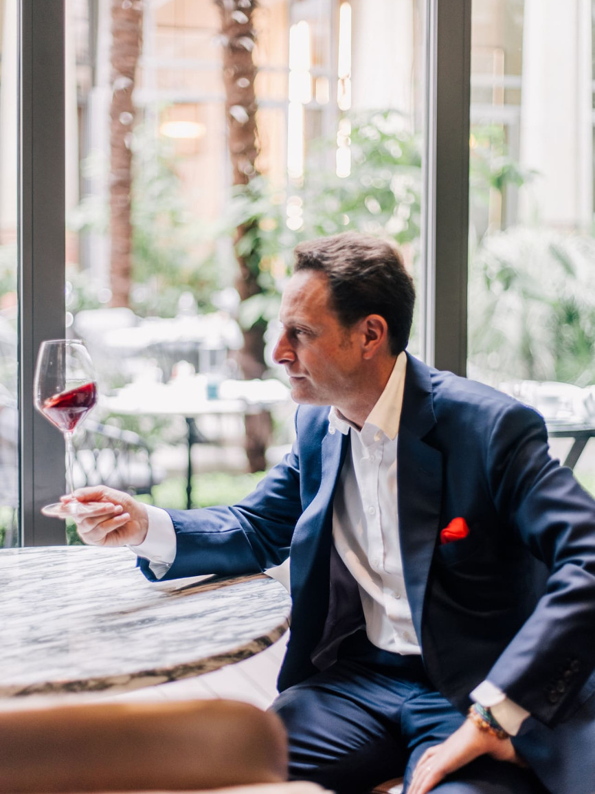 Rencontre avec Maximilian Riedel, PDG de la verrerie Riedel, Autriche Rencontre avec Maximilian Riedel, PDG de la verrerie Riedel, Autriche
