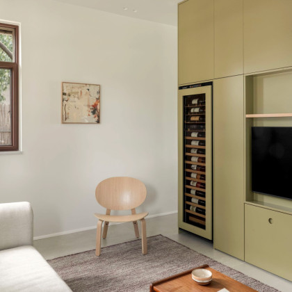built-in-wine-cooler-fit-in-a-beautilful-custom-made-green-piece-of-furniture-eurocave-inspiration-israel.jpg