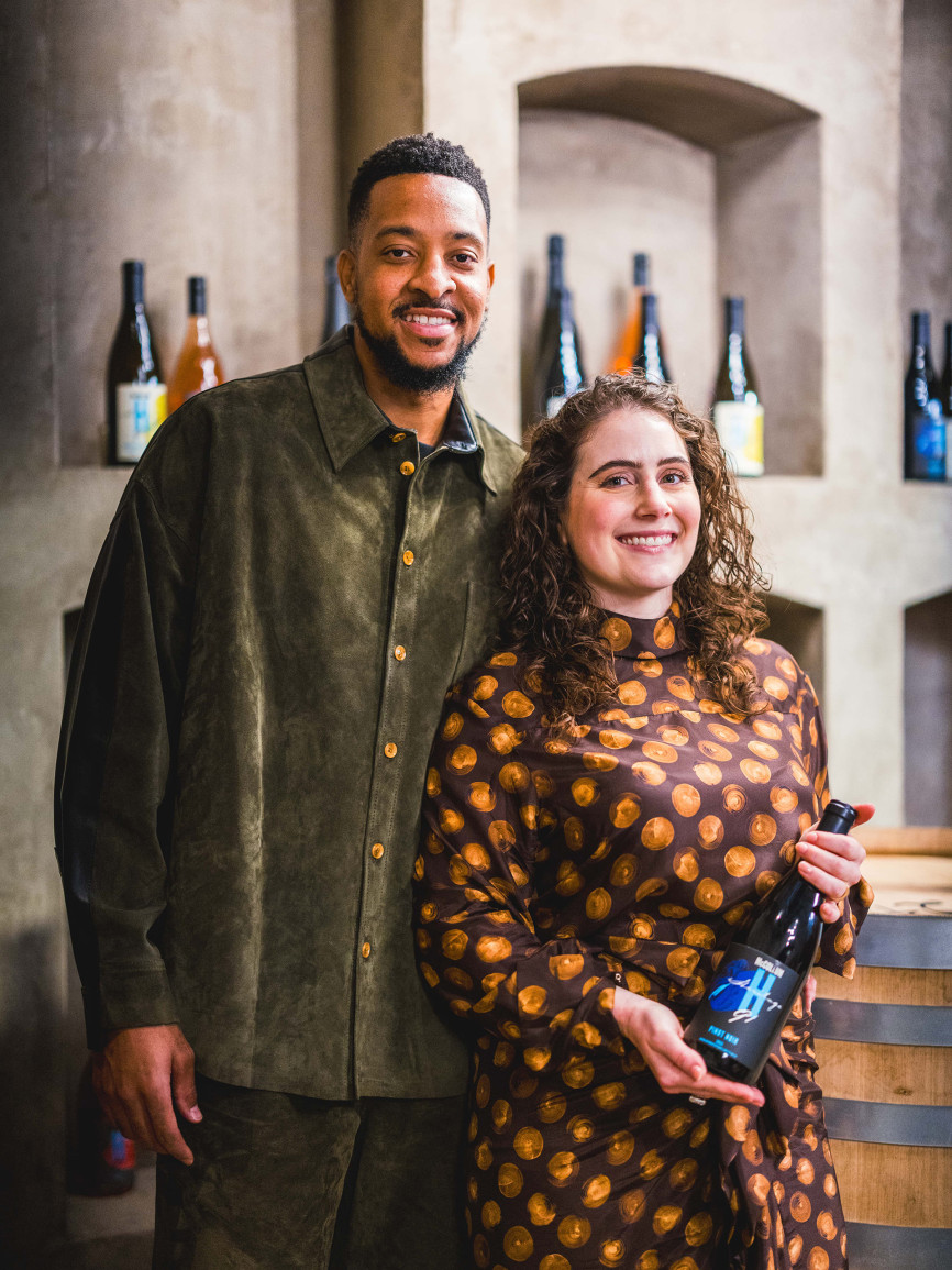 Rencontre avec Elise & CJ McCollum, NBA & vin, États-Unis 