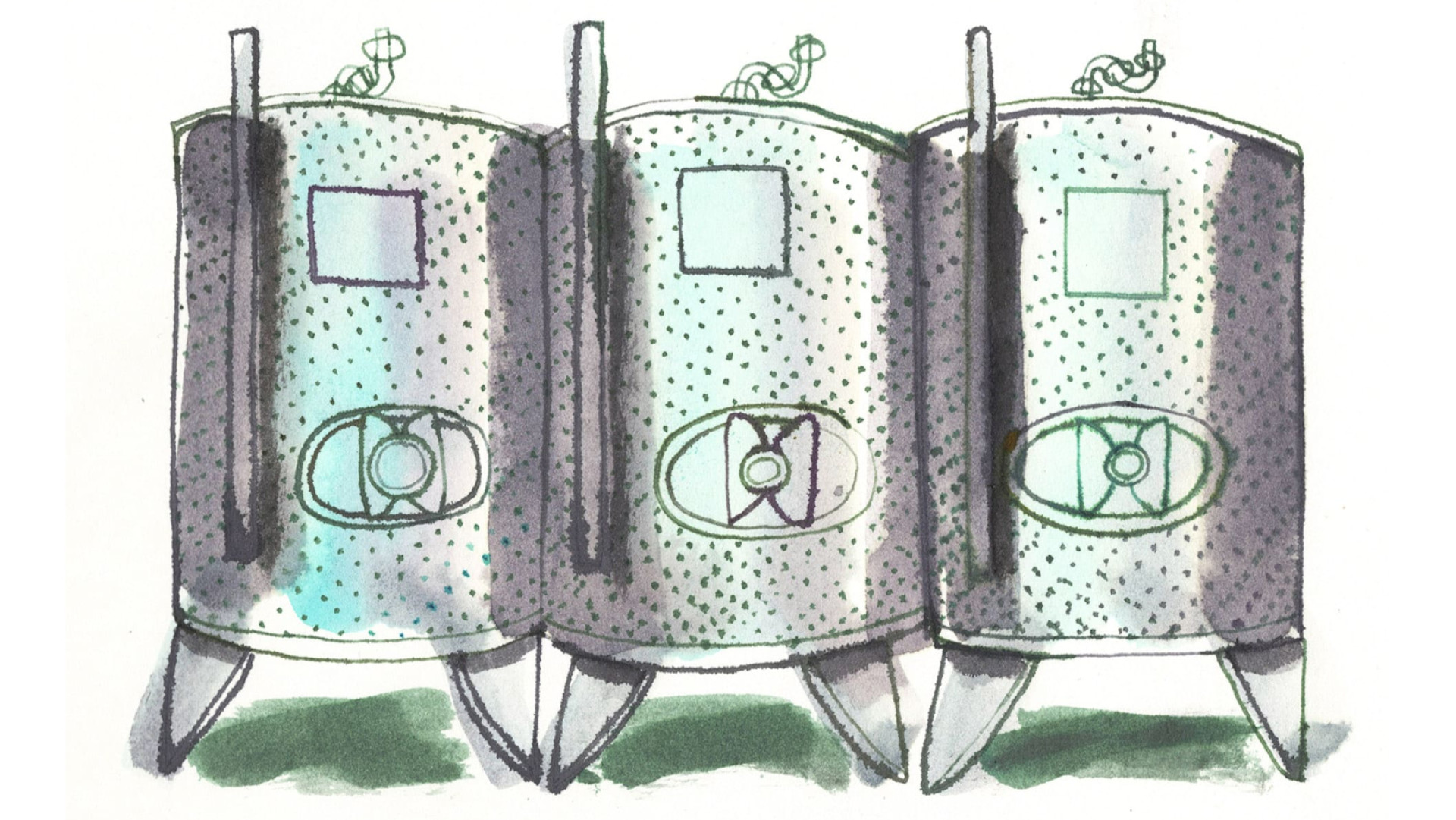 Environnement réductif - Illustration de Rebecca Bradley Environnement réductif - Illustration de Rebecca Bradley
